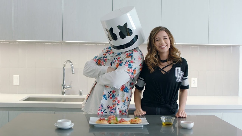 Cooking with Marshmello