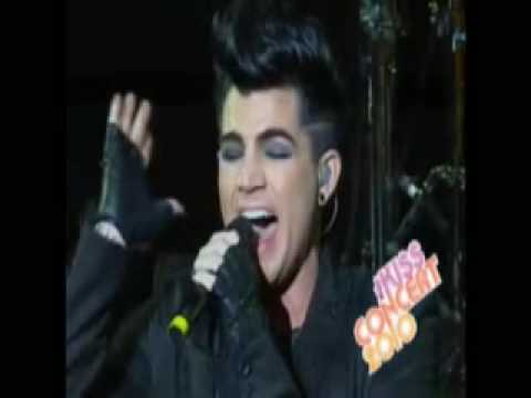 Adam Lambert performs at KIIS 108 FM concert in Mansfield, MA, 22.05.2010