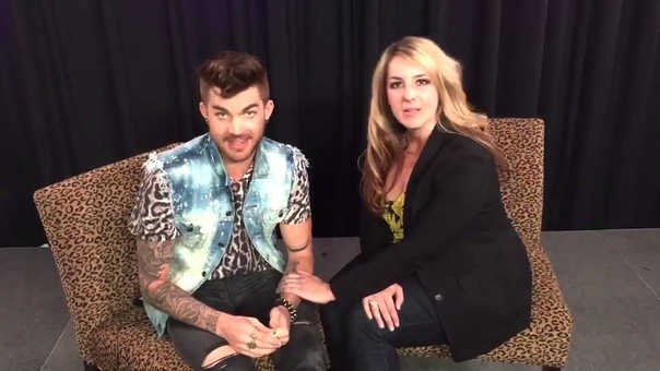 Sandy Stec - Interviews ADAM LAMBERT!