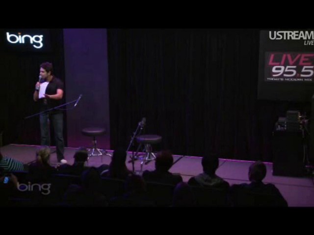 AL: 95.5 BING LOUNGE IN PORTLAND, 25.03.2012