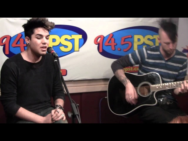 Выступление Адама Ламберта + интервью на "PST Live Lounge" радиостанции 94.5 WPST, Princeton, NJ, 16.02.2012