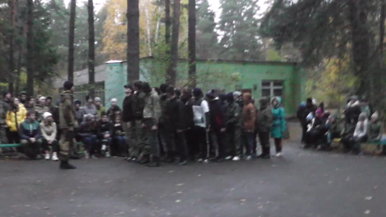 Остров осень 2018 (оборонно-спортивный сбор)
