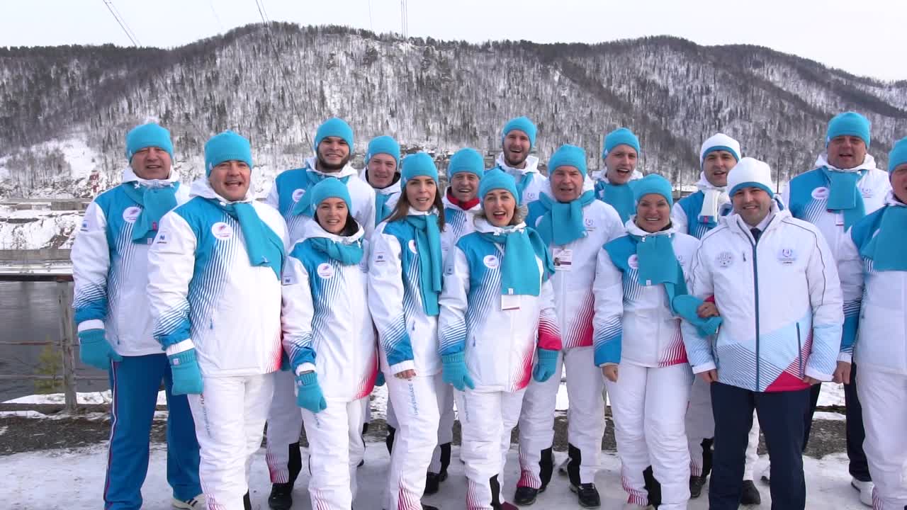 Эстафета огня Зимней универсиады-2019