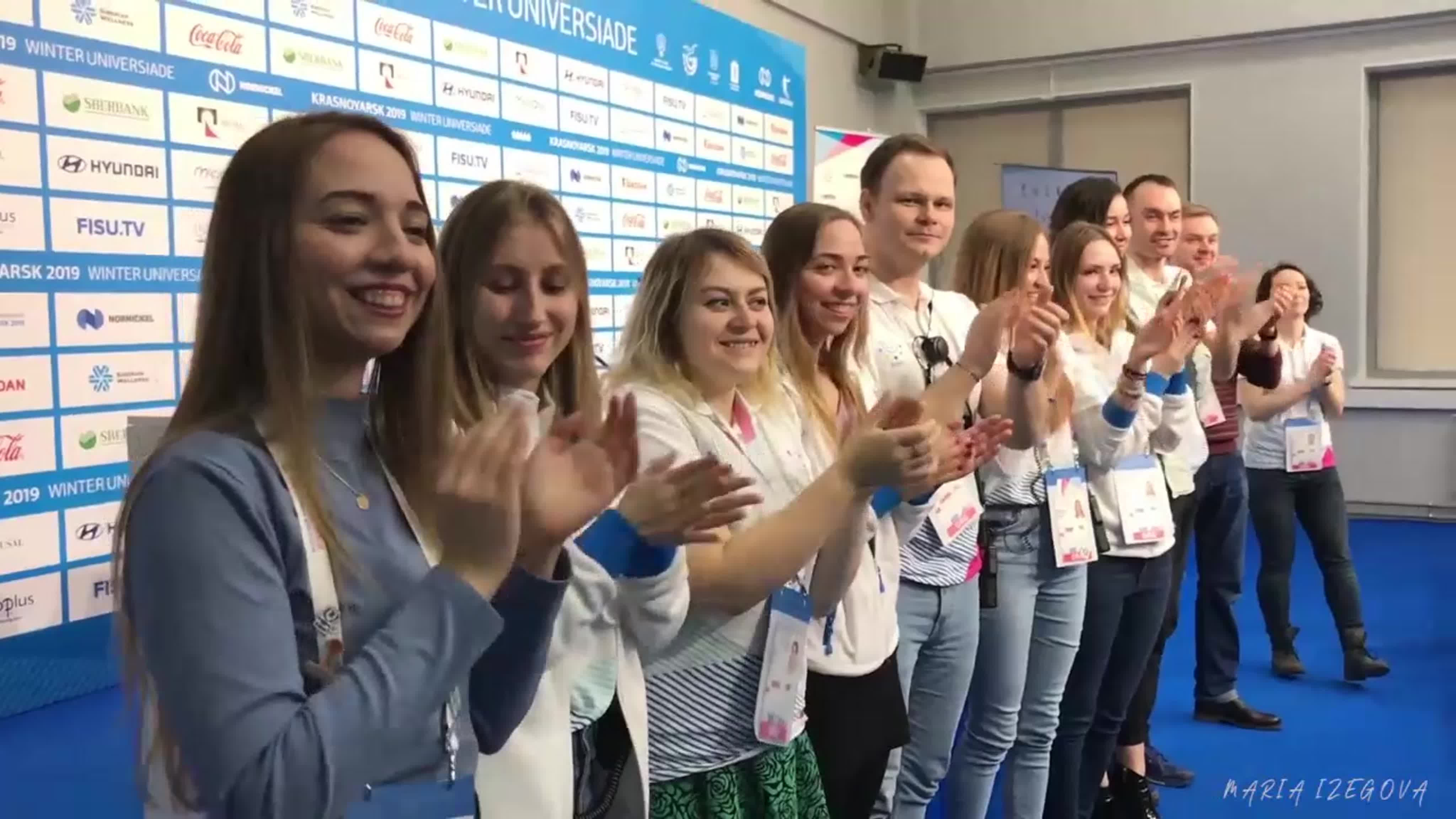 Волонтеры Зимней универсиады-2019