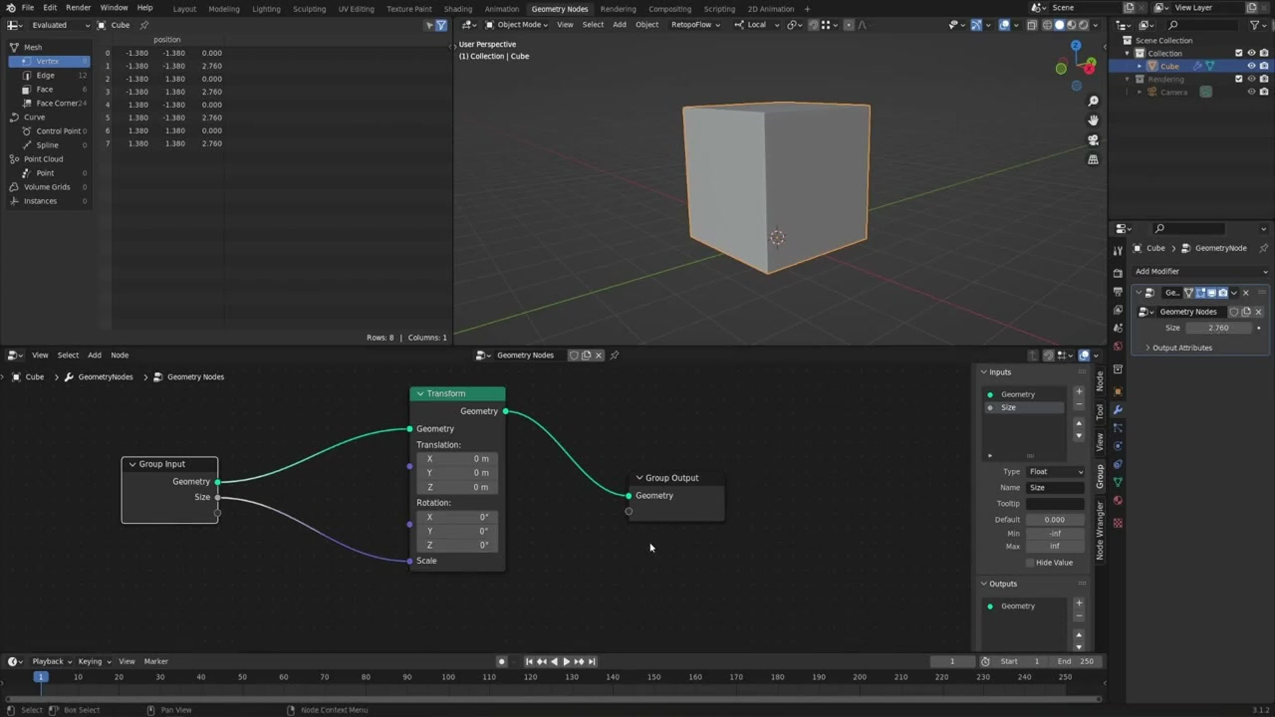 Introduction to Procedural Modeling with Geometry Nodes in Blender