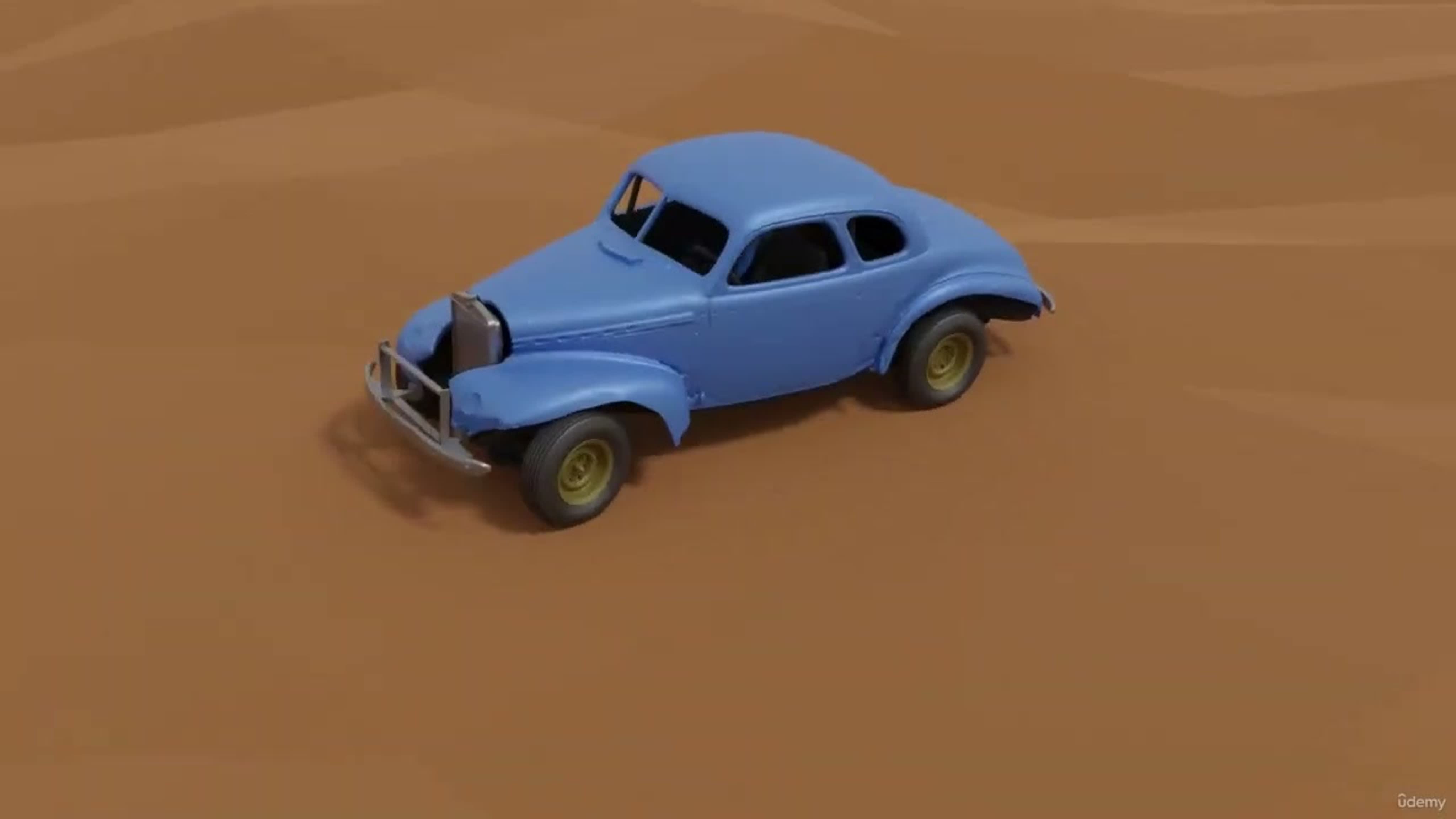 Rigging Vehicles with Rigid Body Physics in Blender