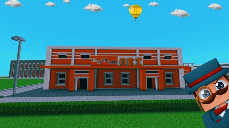 Minecraft OBI Baumarkt