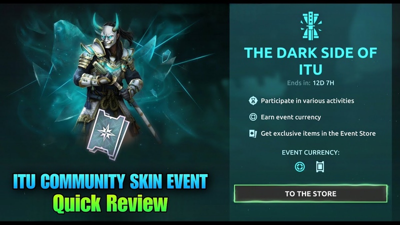 Skin and ivent of ITU Shadow Fight 4: Arena