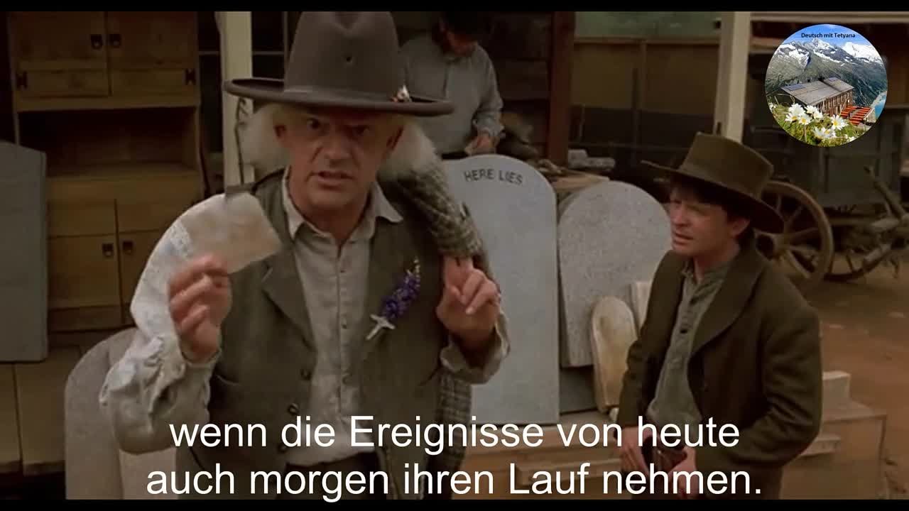 Deutsch lernen mit "Zurück in die Zukunft"