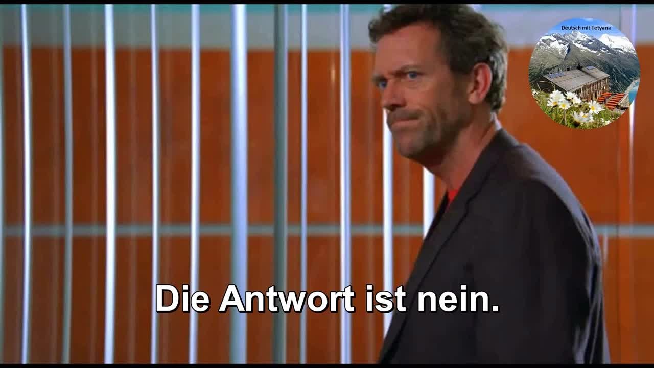 Deutsch mit "Dr. House"