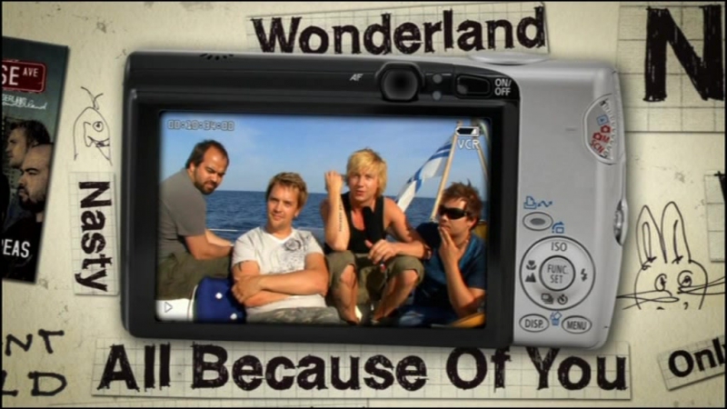DVD "Live in Wonderland" 2007