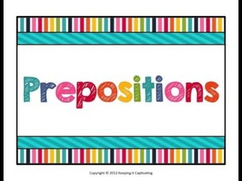 PREPOSITION