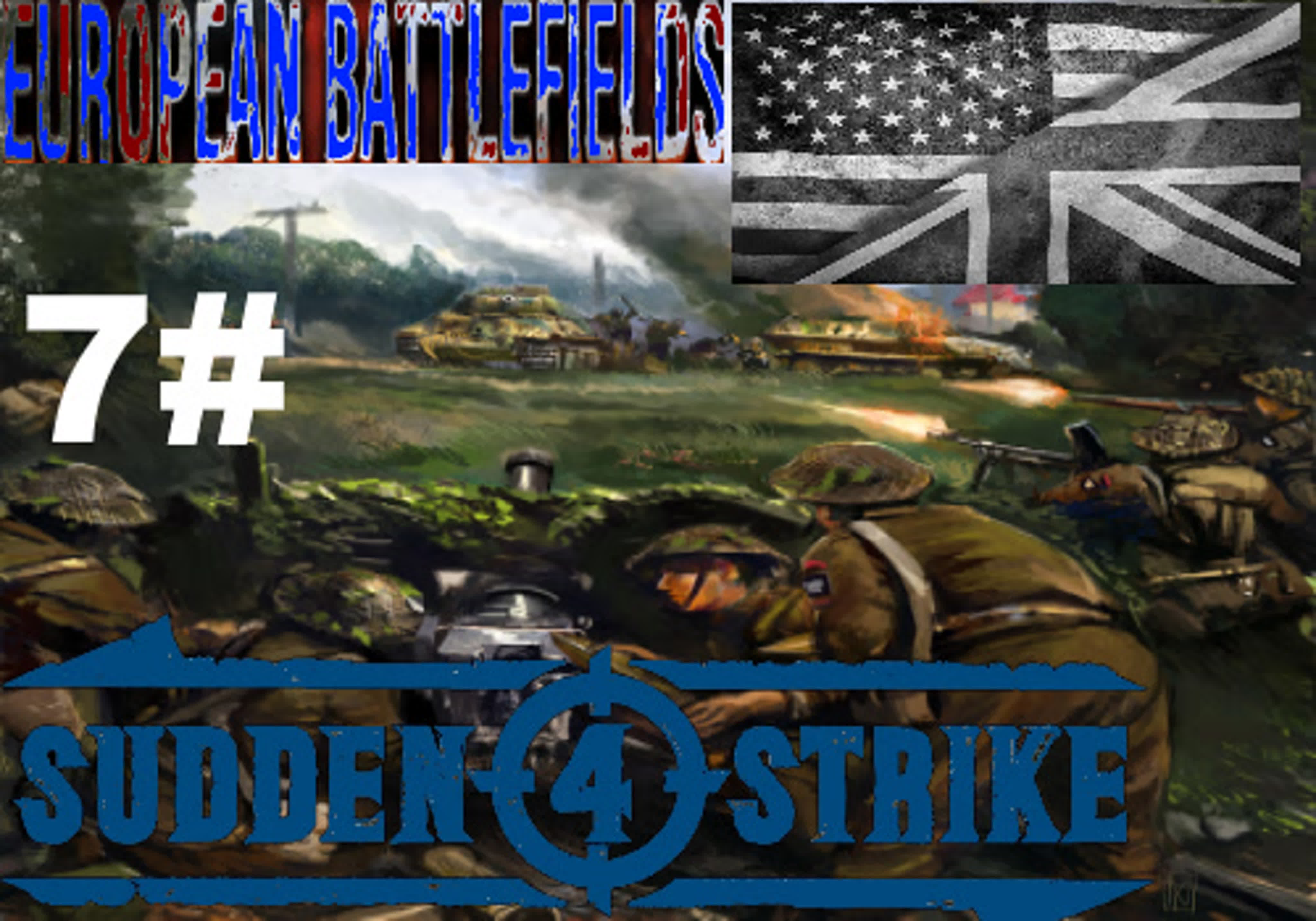 Sudden Strike 4 Challange Ever Skins Mod Alliierte Walkthrough Battle of Europe