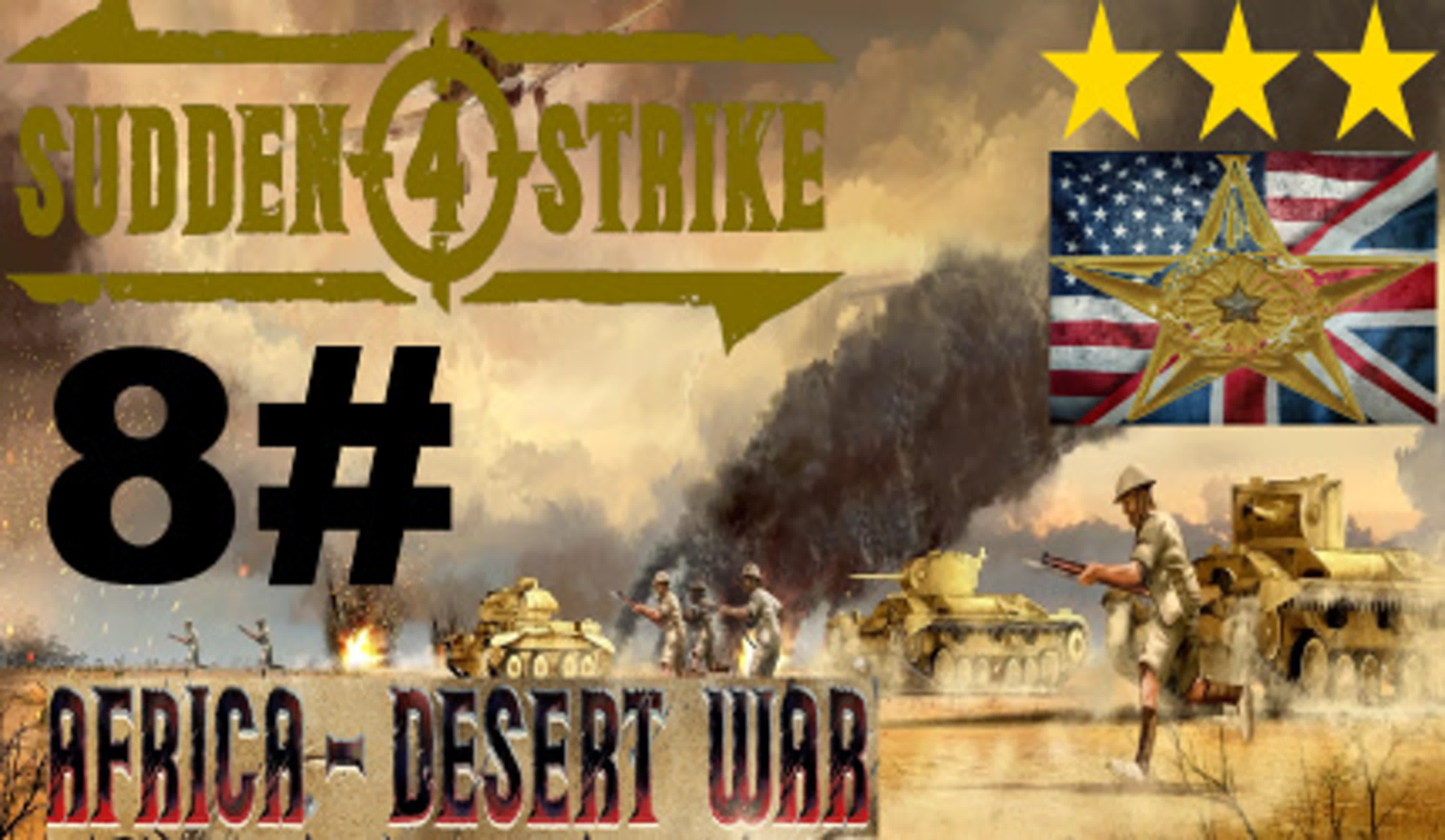 SUDDEN STRIKE 4 Africa Desert War Platin Britische Kampagne