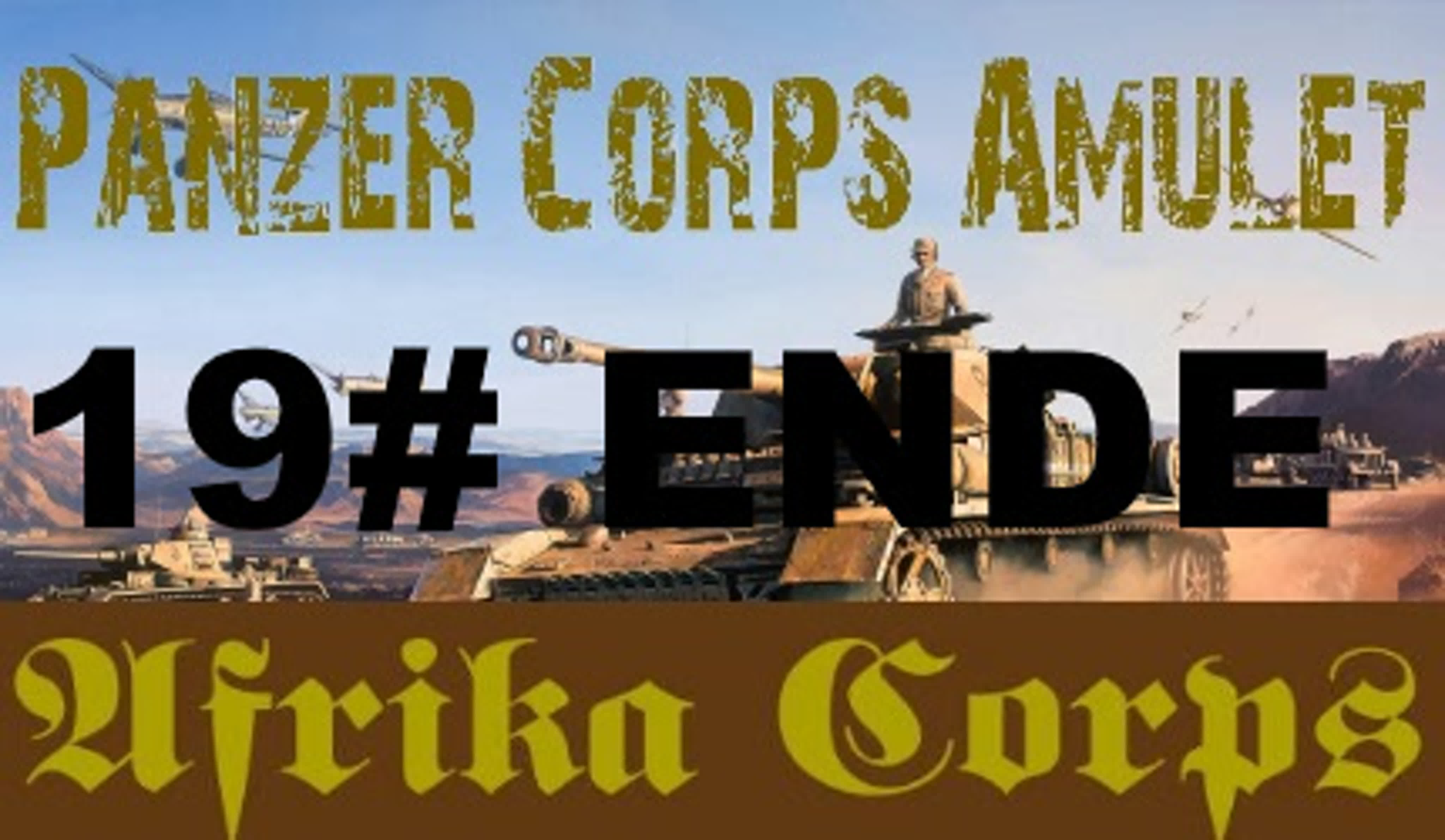 Panzer Corps ✠ Amulet Afrka Corps