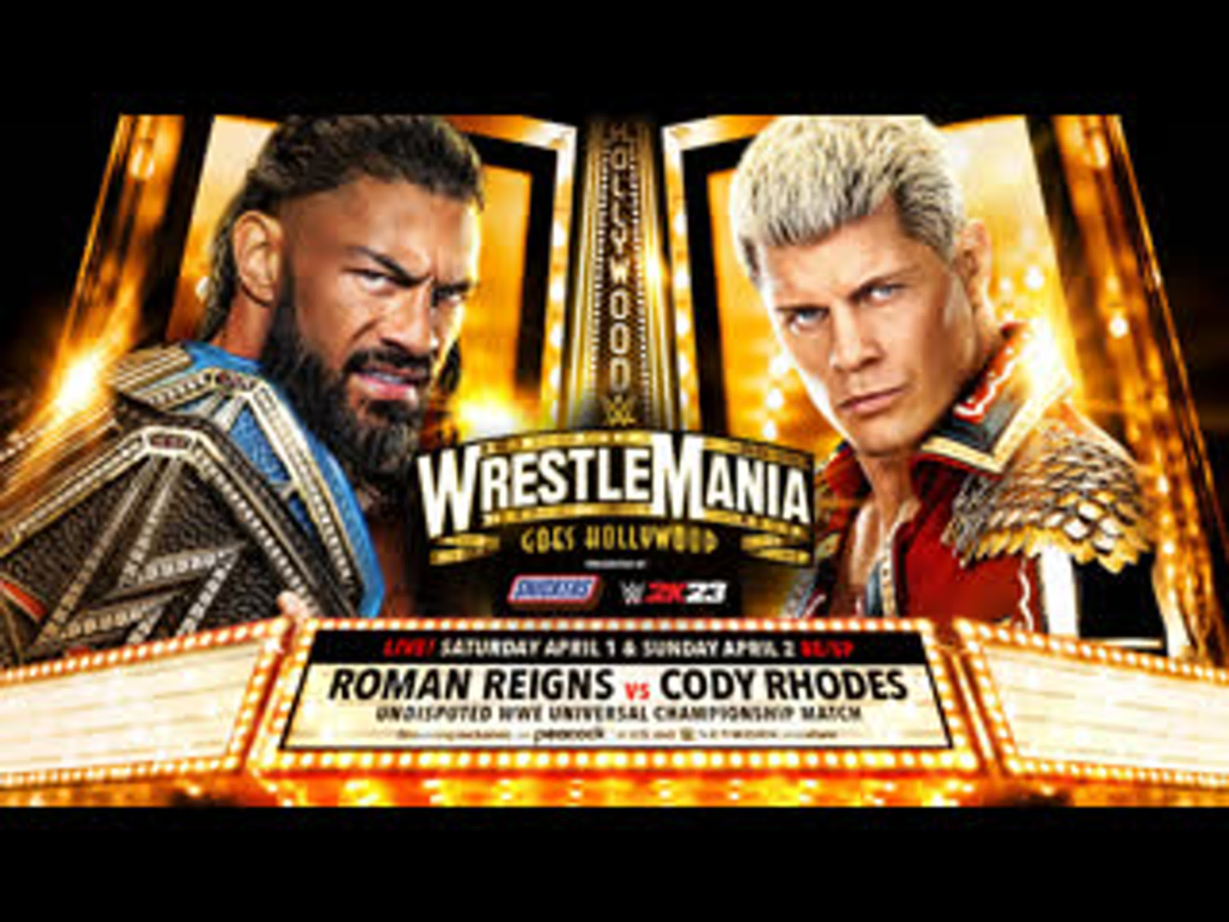 WrestleMania Main Events