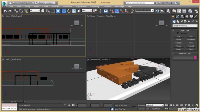 Уроки по 3ds Max. (Алексей Меркулов)