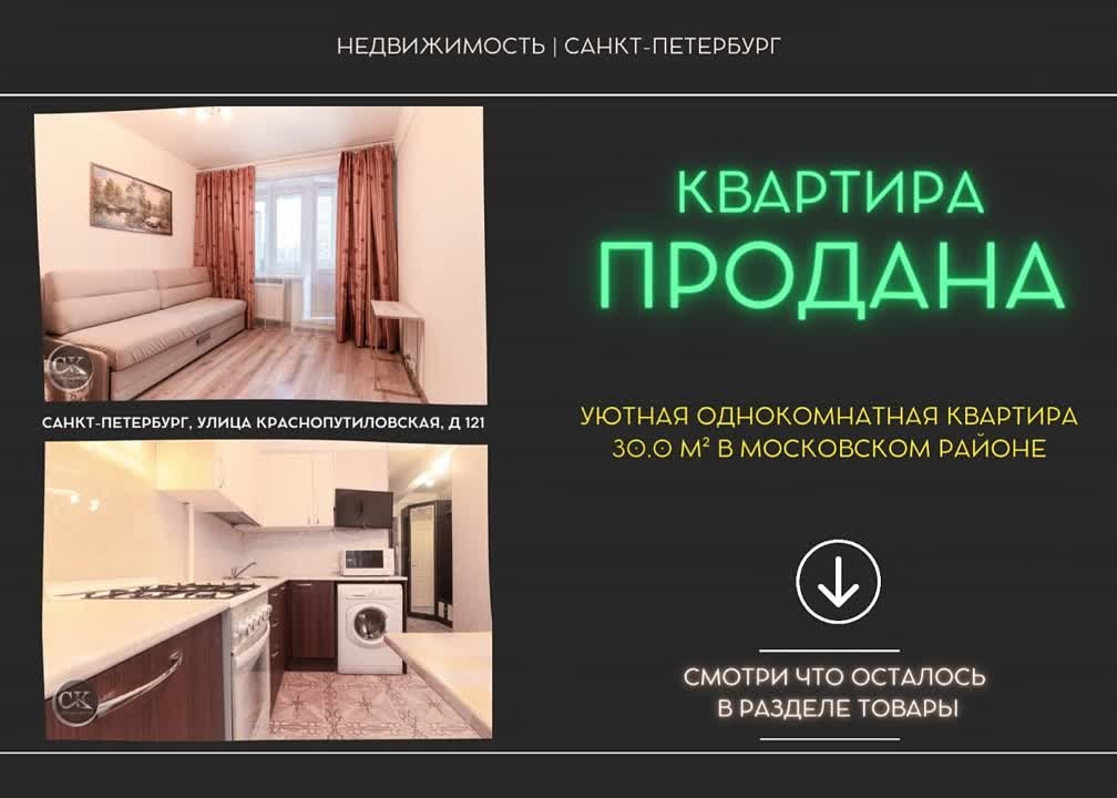 Проданные квартиры