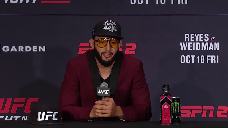 UFC Бостон: Рейес vs Вайдман