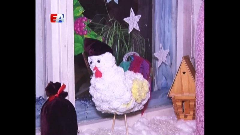 Окно в Новый год. 2016 год.
