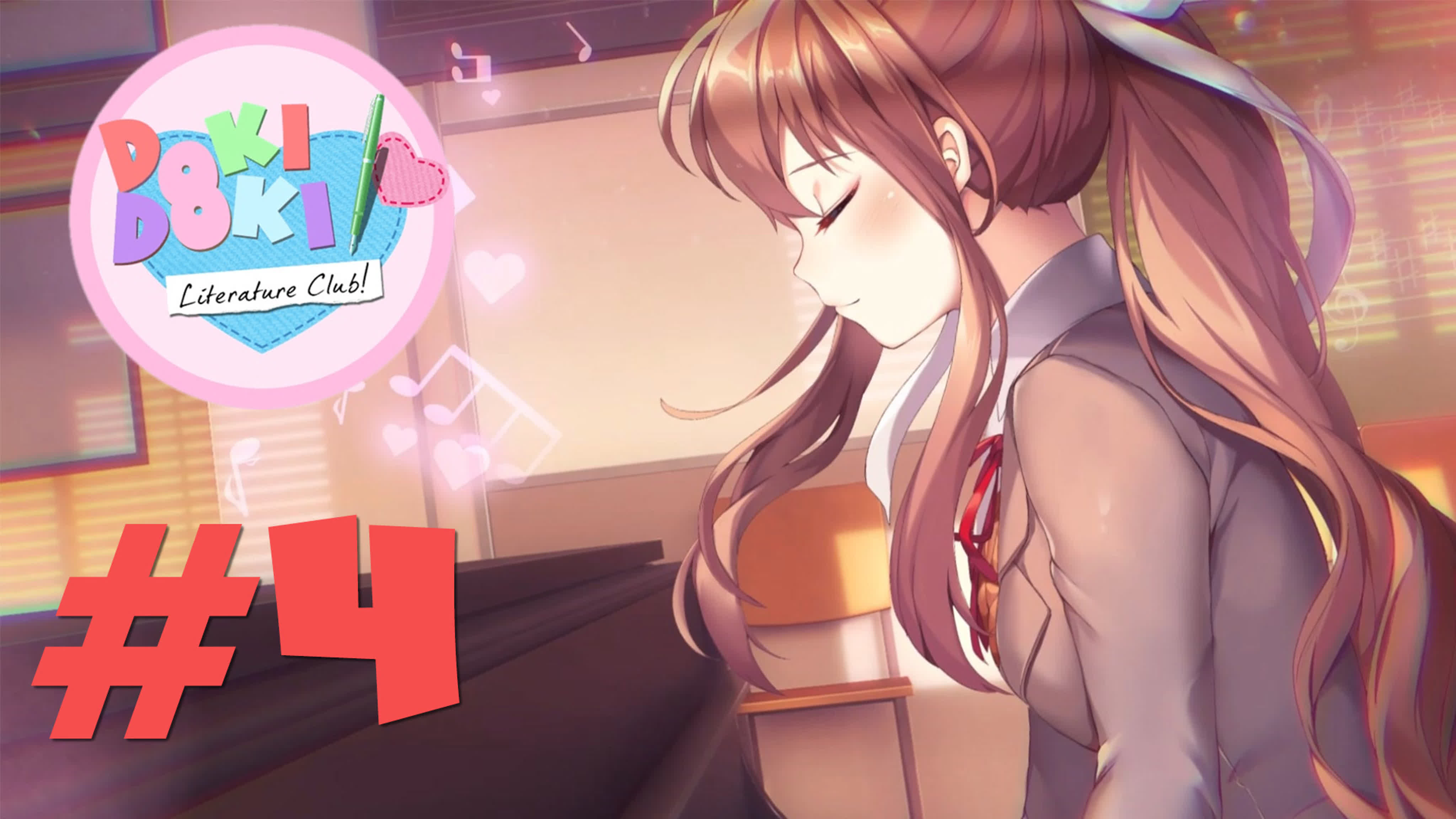 Doki Doki Literature Club - Фановое прохождение игры - Запись стрима | PC