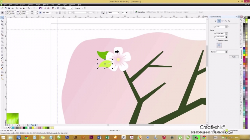 📹 COREL DRAW ДЛЯ ИЛЛЮСТРАТОРА - ЯНА ГРИЩЁВА, БОРИС ПОТАШНИК, CREATIVSHIK