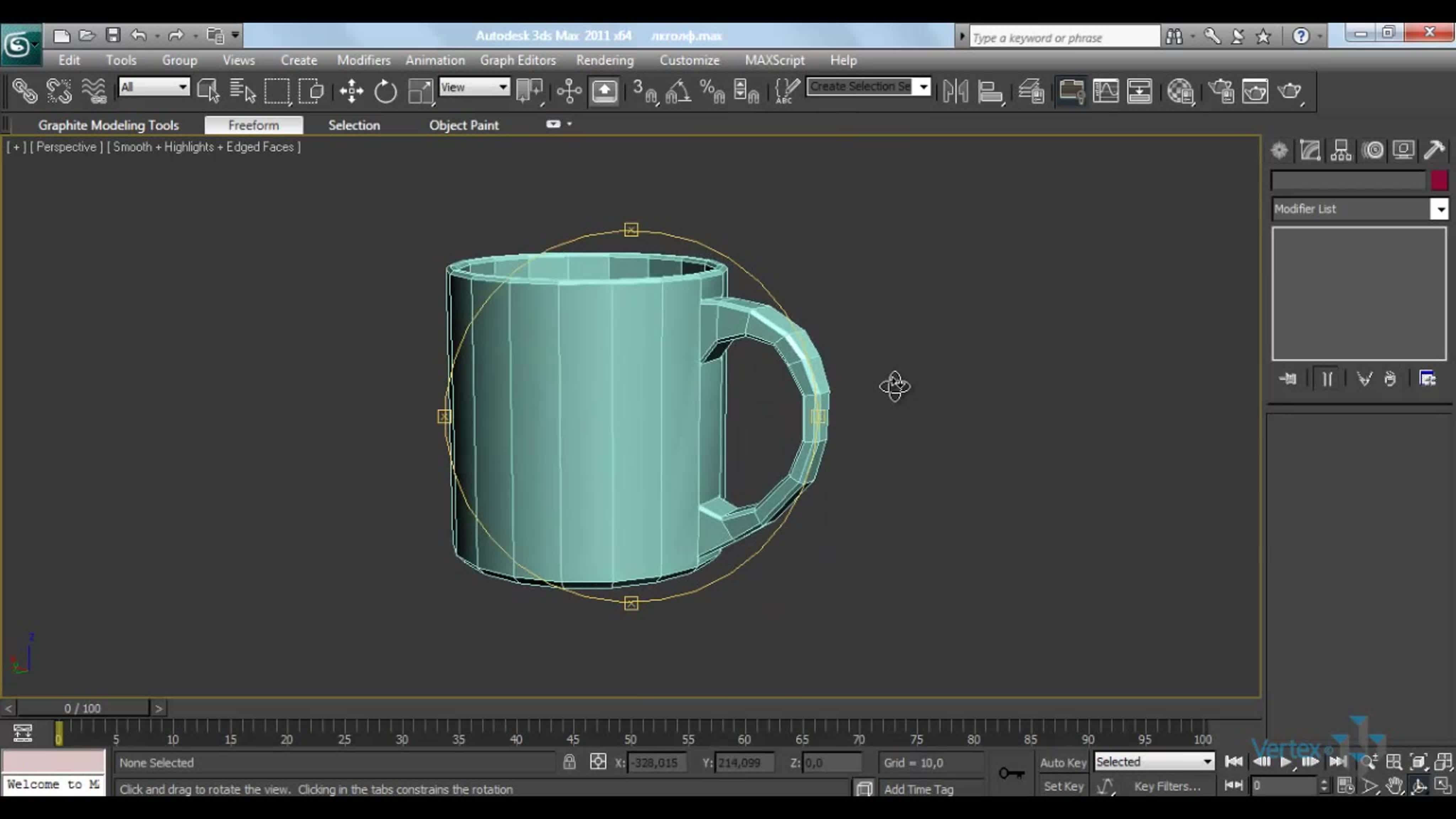 Базовый курс Autodesk 3ds Max. (Дмитрий Зиновьев, Студия Vertex)