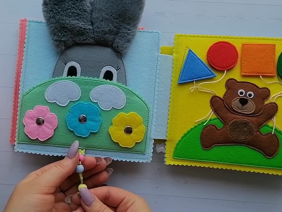 ДЕТСКИЕ КНИЖКИ ИЗ ТКАНИ.