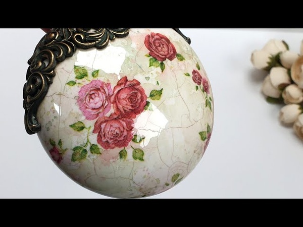 новый год - декупаж