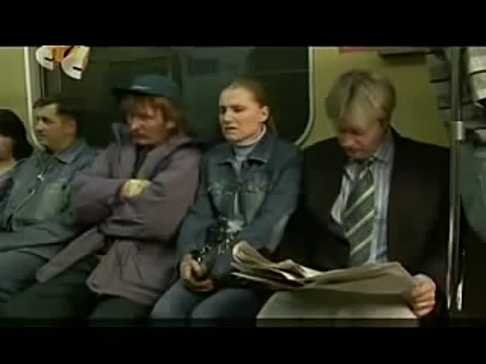6 Кадров - Бомж в Метро
