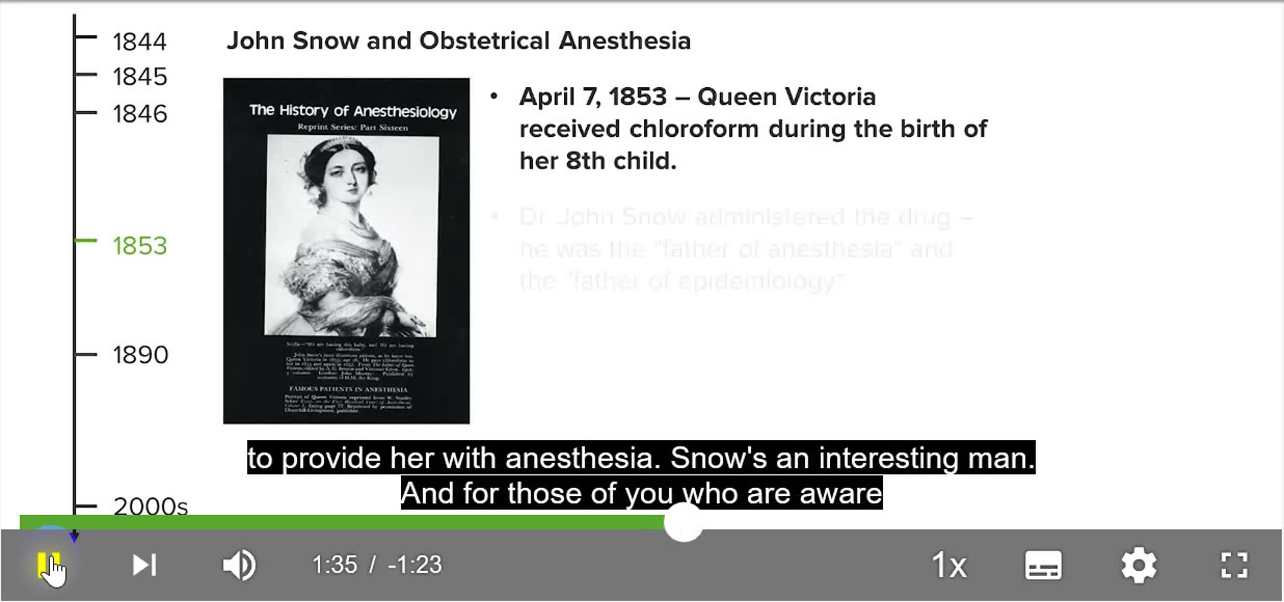 Anesthesiology