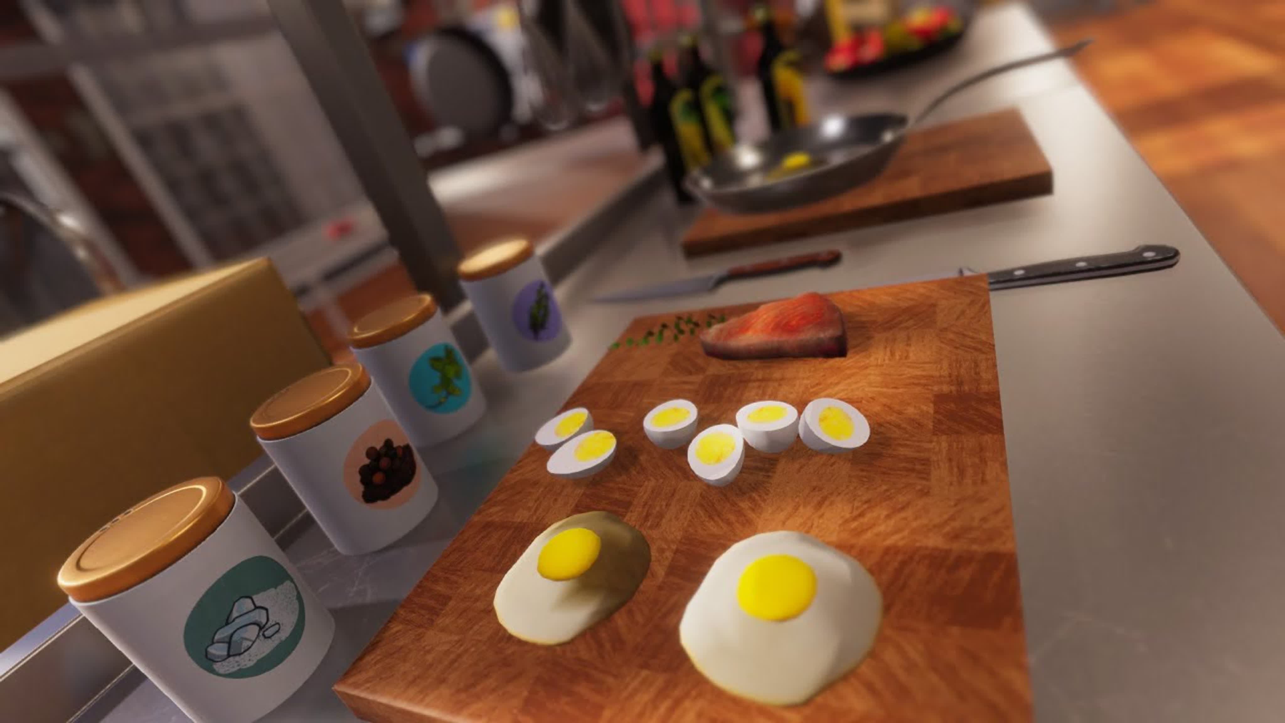 Cooking simulator