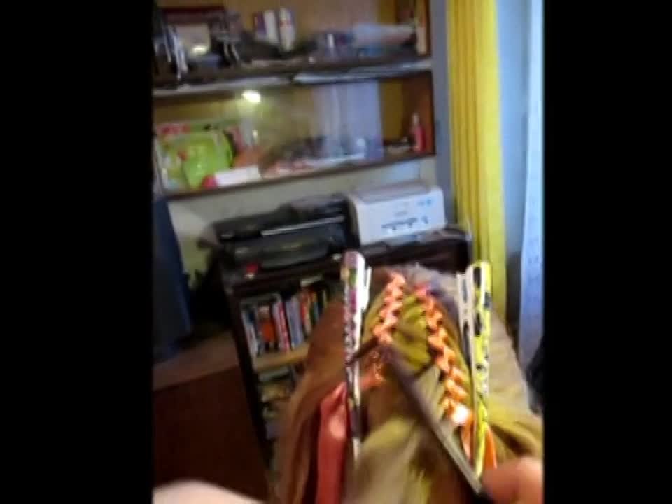 Сдвоенные  косы