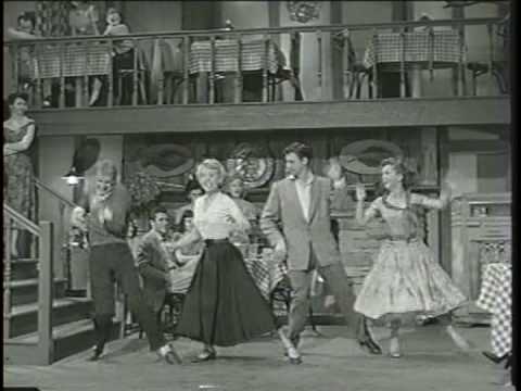 Bob Fosse, Debbie Reynolds, Bobbby Van and Barbara Ruick Dance and Sing