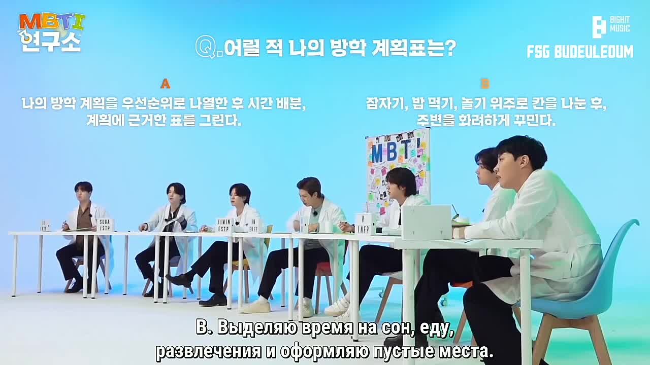 BTS MBTI Lab