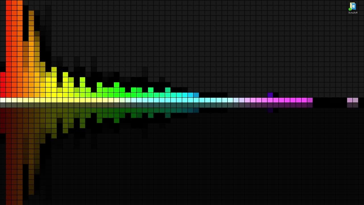 Живые обои эквалайзеры / визуалайзеры