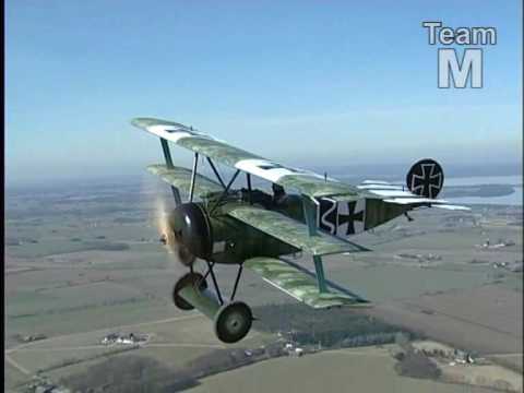 Истребители (WWI):Триплан 'Fokker Dr.1'/Ротативный  и роторный двигатели.