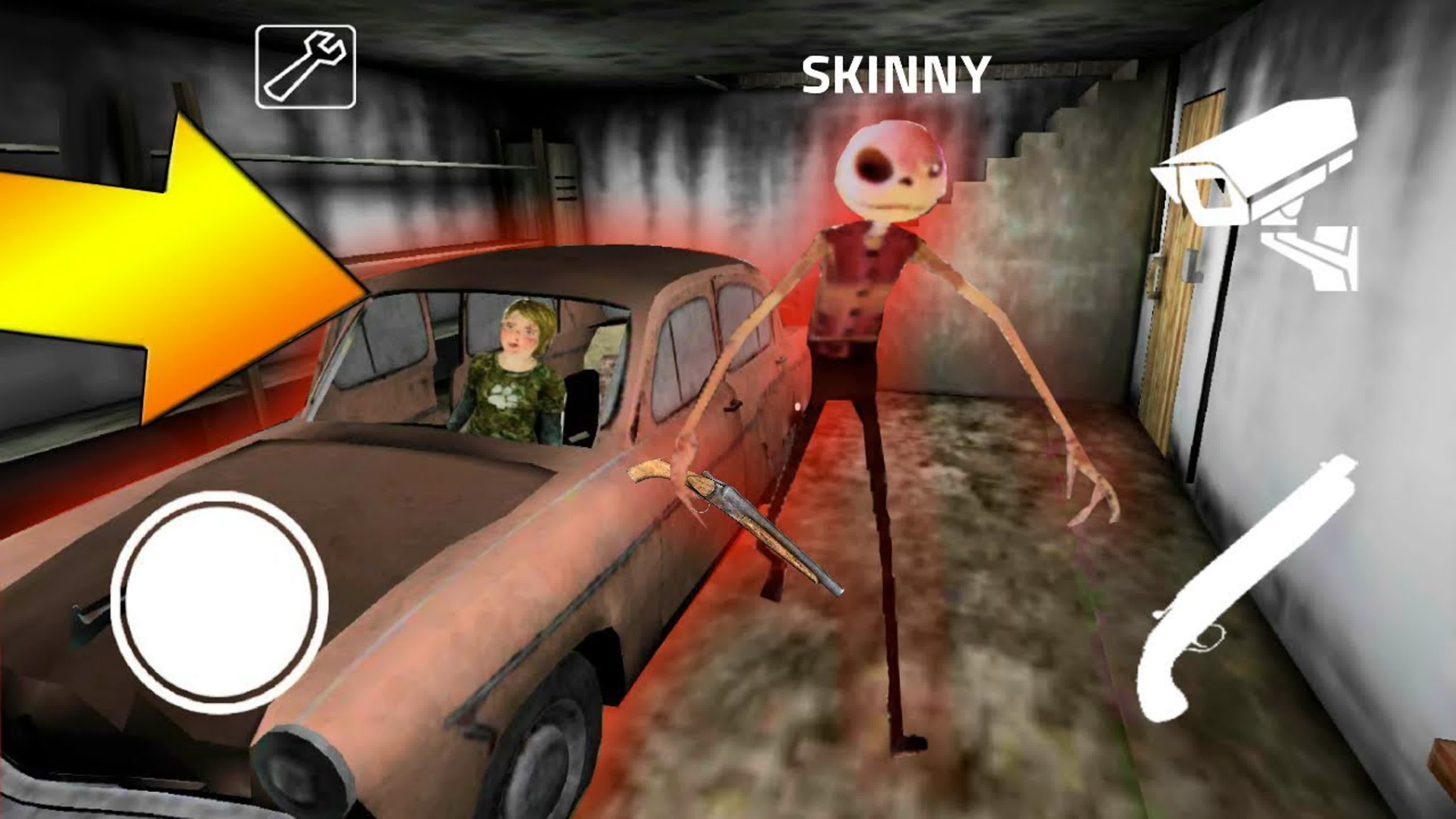 Кукла Вуду (Skinny horror game)