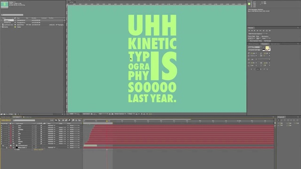 Kinetic Typography