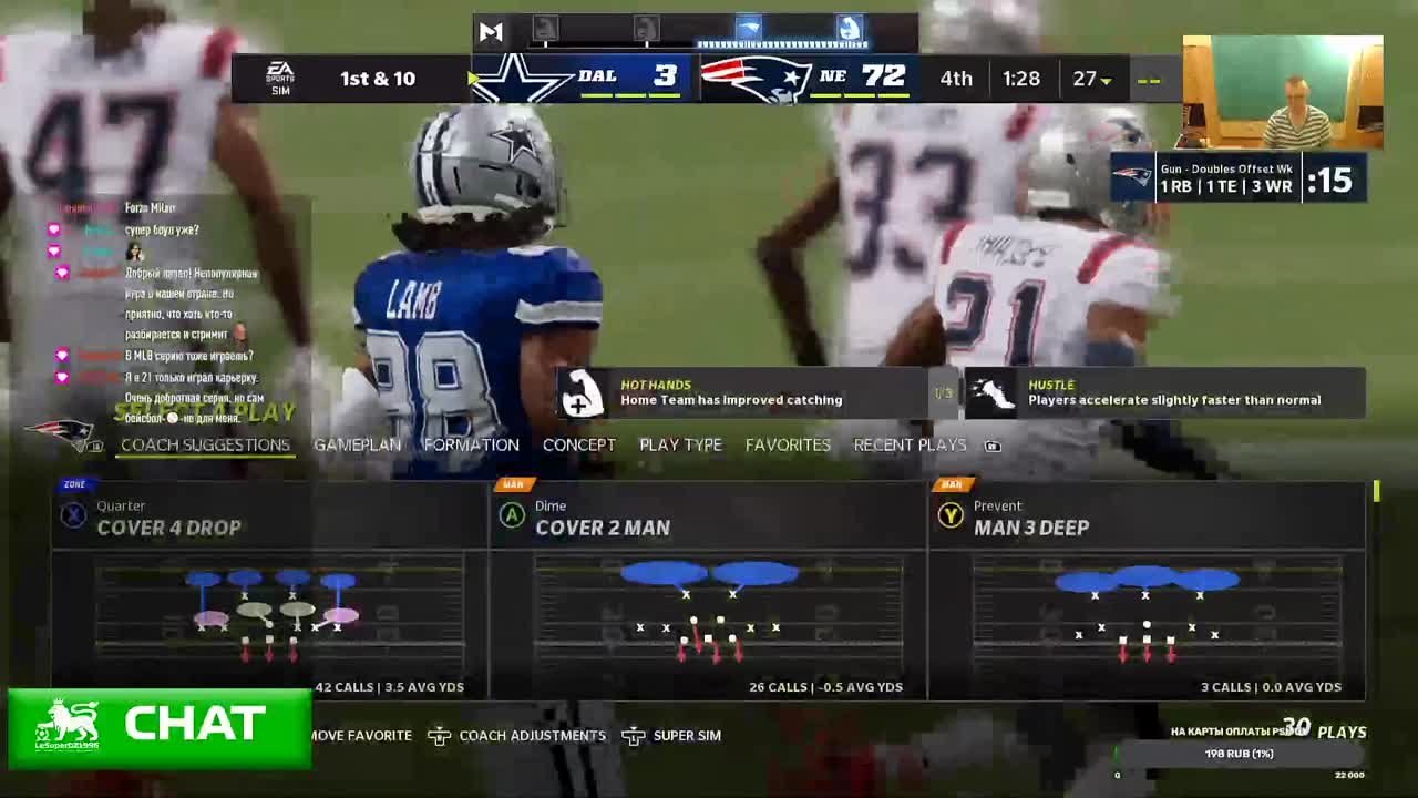 Madden NFL 22 (XSS) New England Patriots Franchise