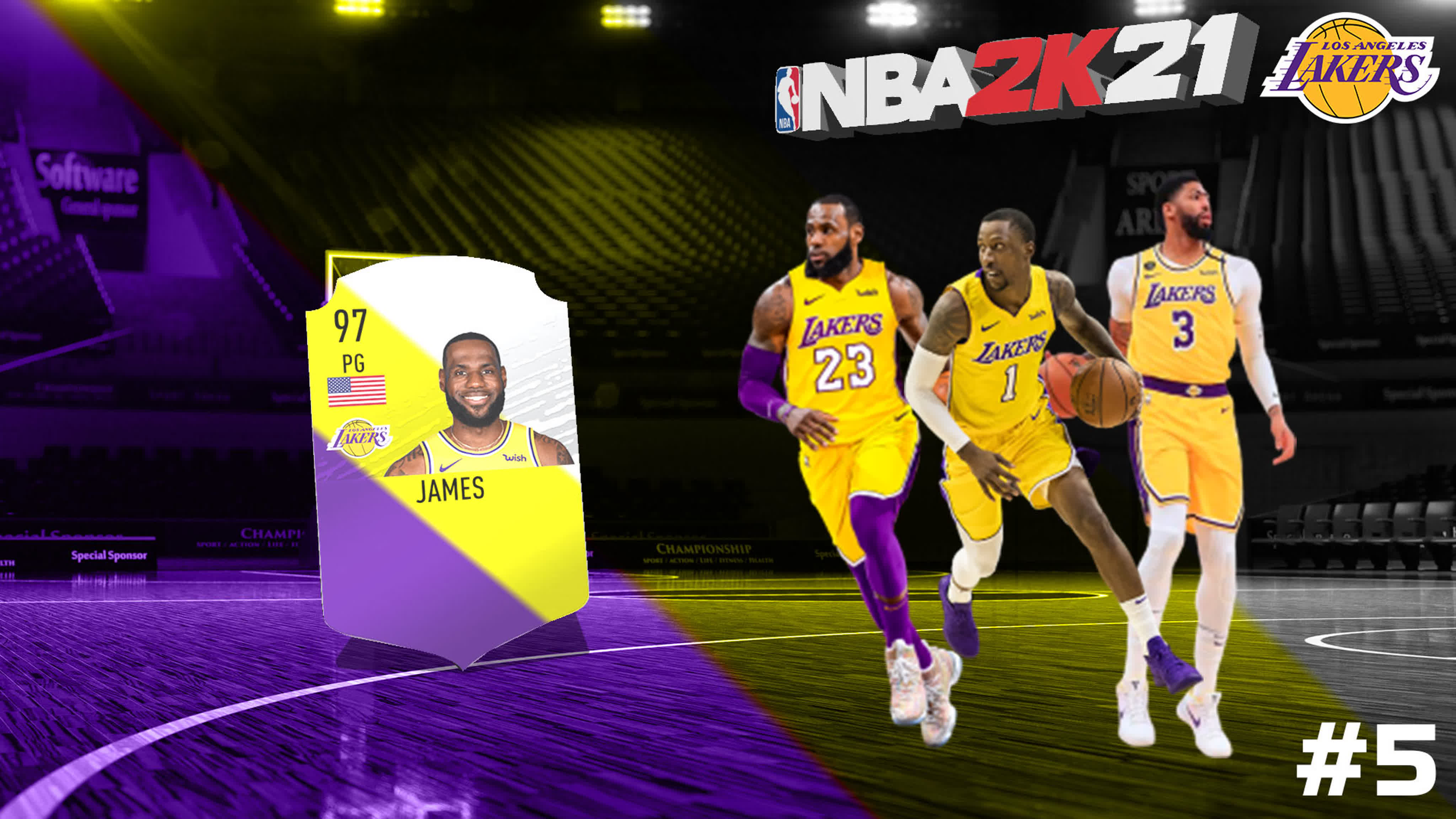 NBA 2K21 (PS4) LA Lakers MyLeague Mode