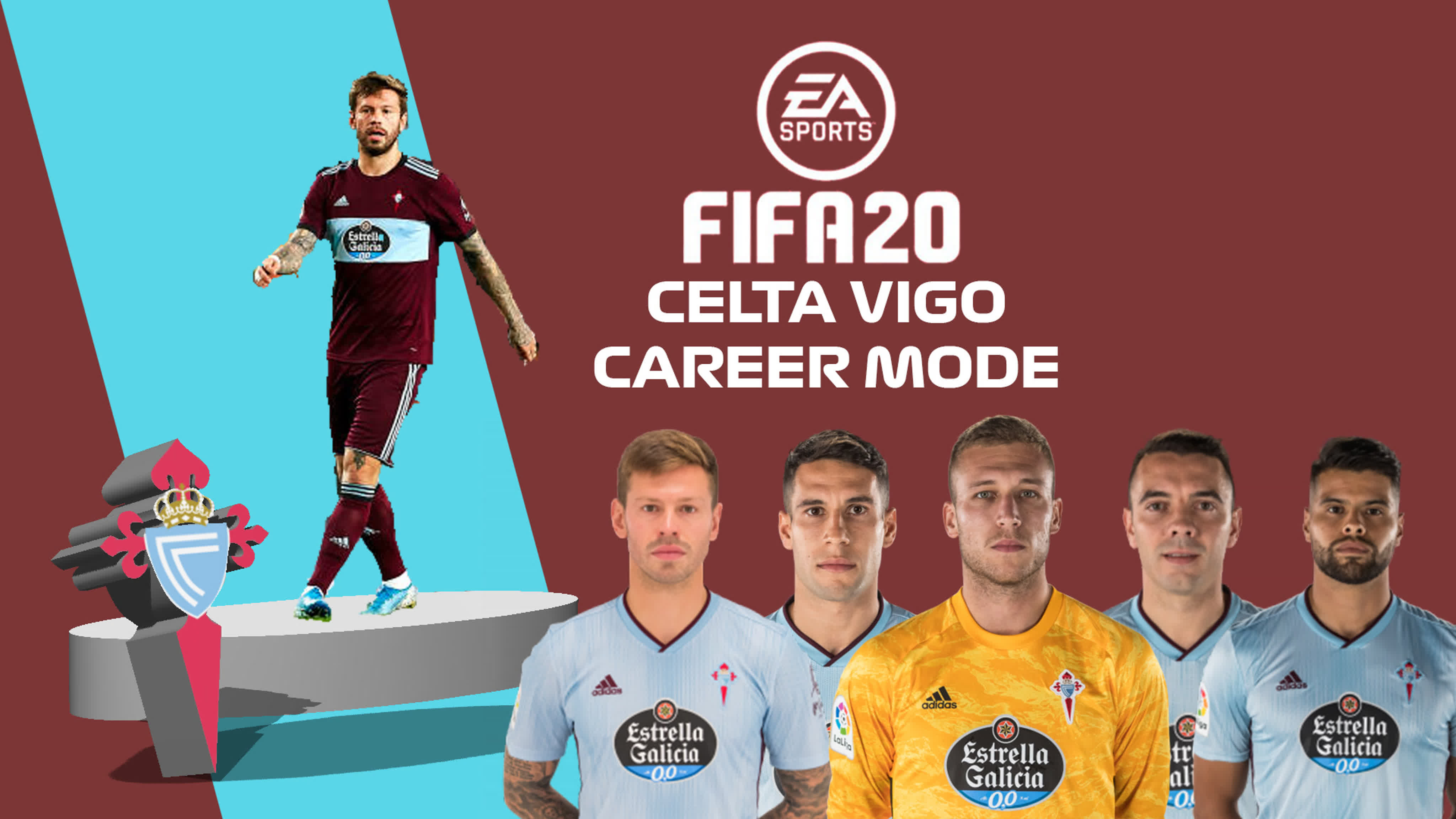 FIFA 20 (PS4) RC Celta Vigo Career Mode