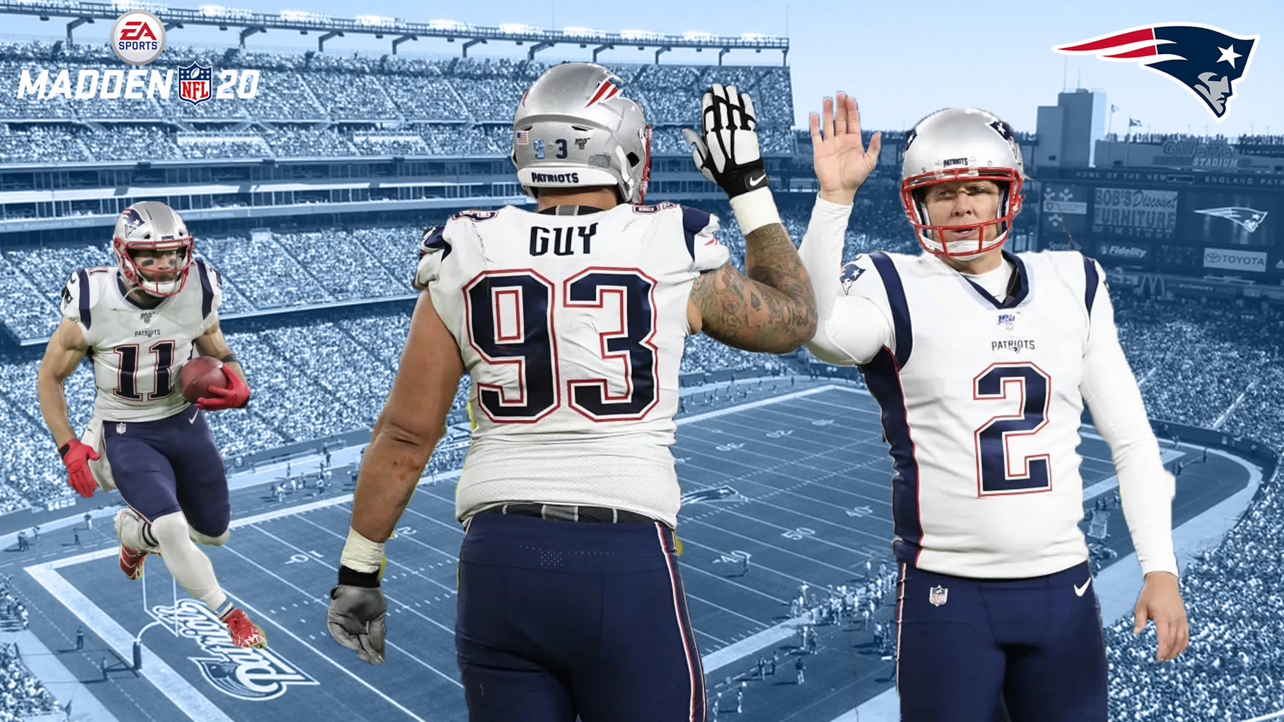 Madden NFL 20 (PS4) New England Patriots Franchise