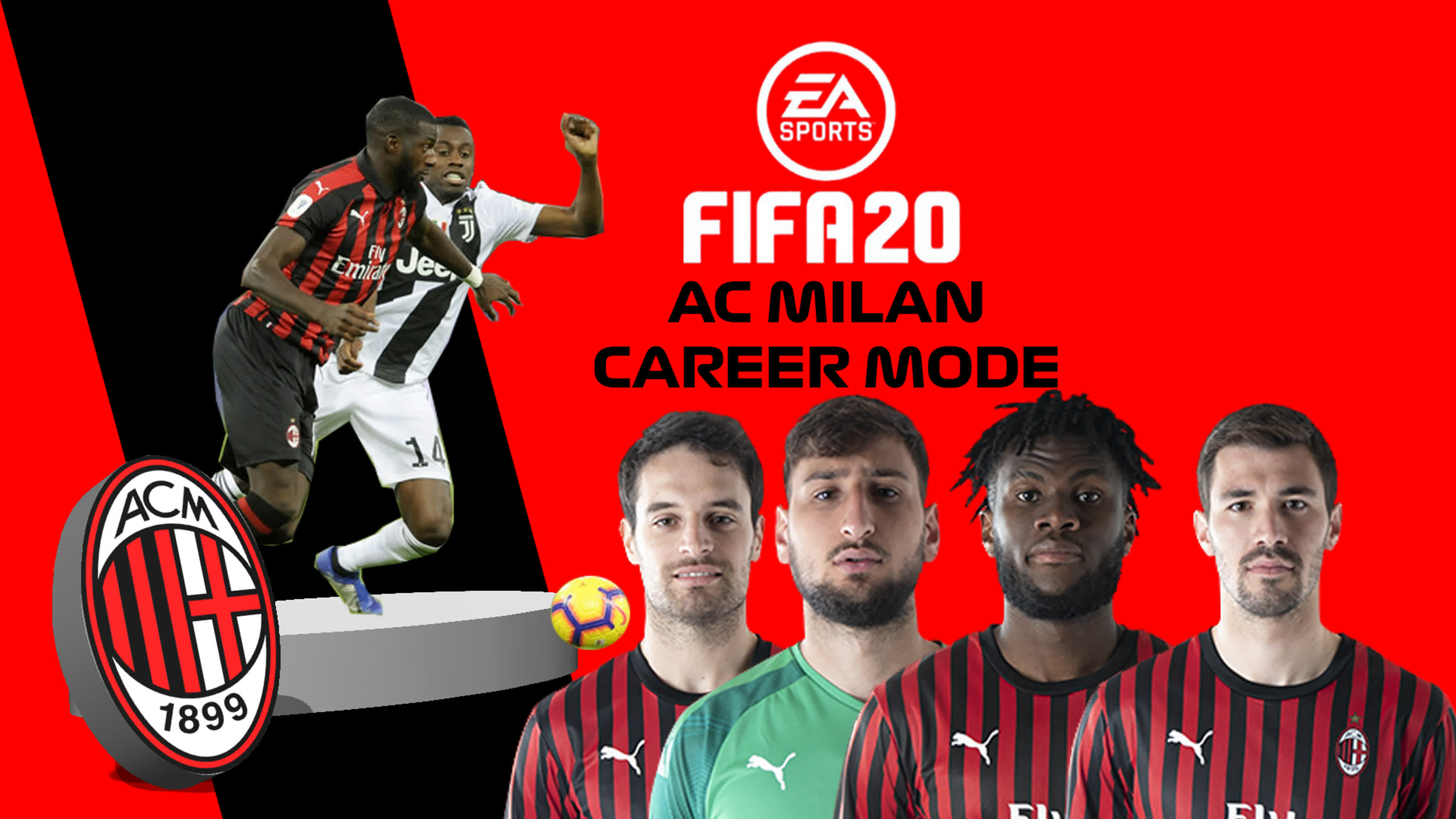 FIFA 20 (PS4) AC Milan Career Mode