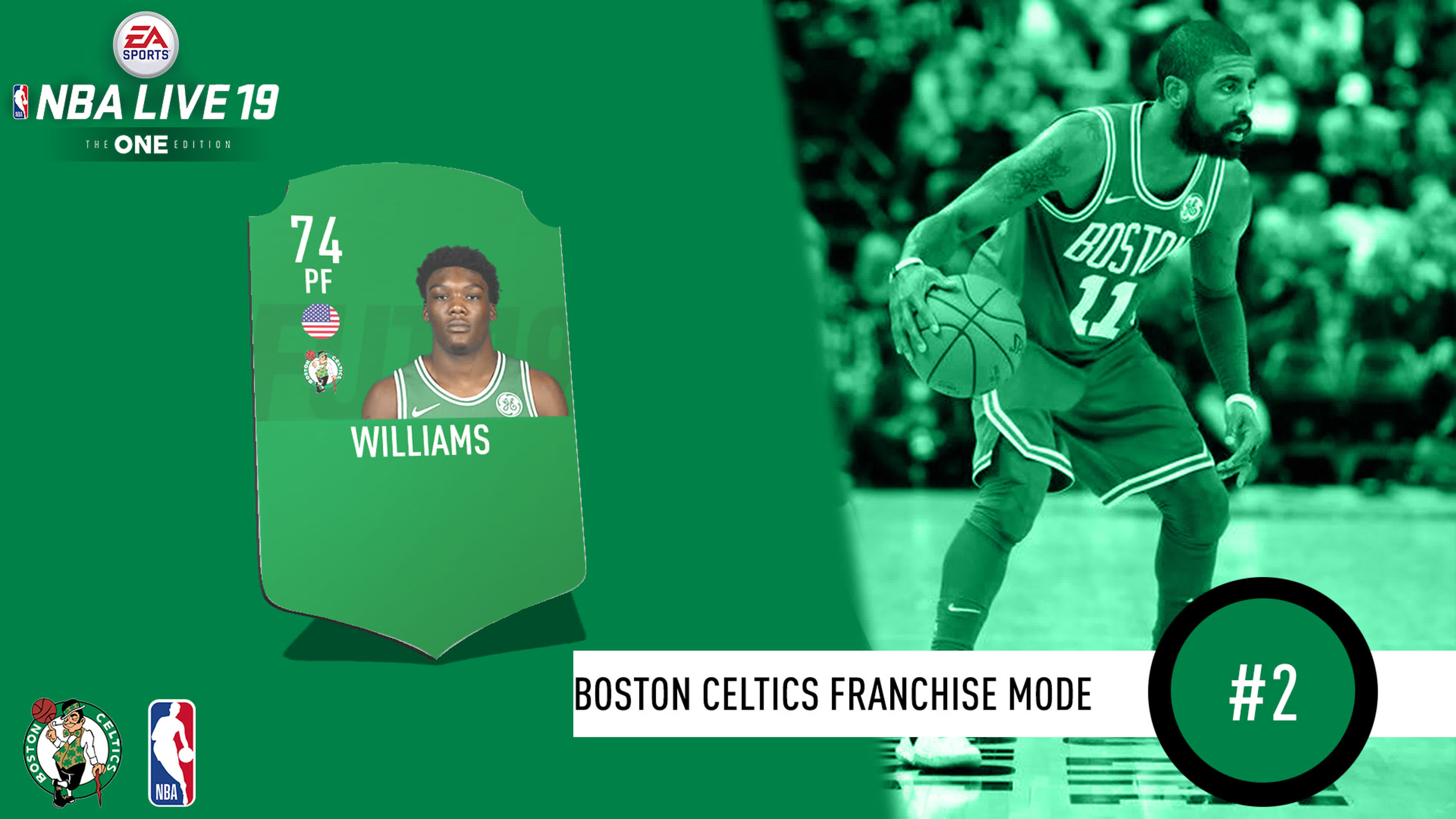 NBA Live 19 (PS4) Boston Celtics Franchise Mode