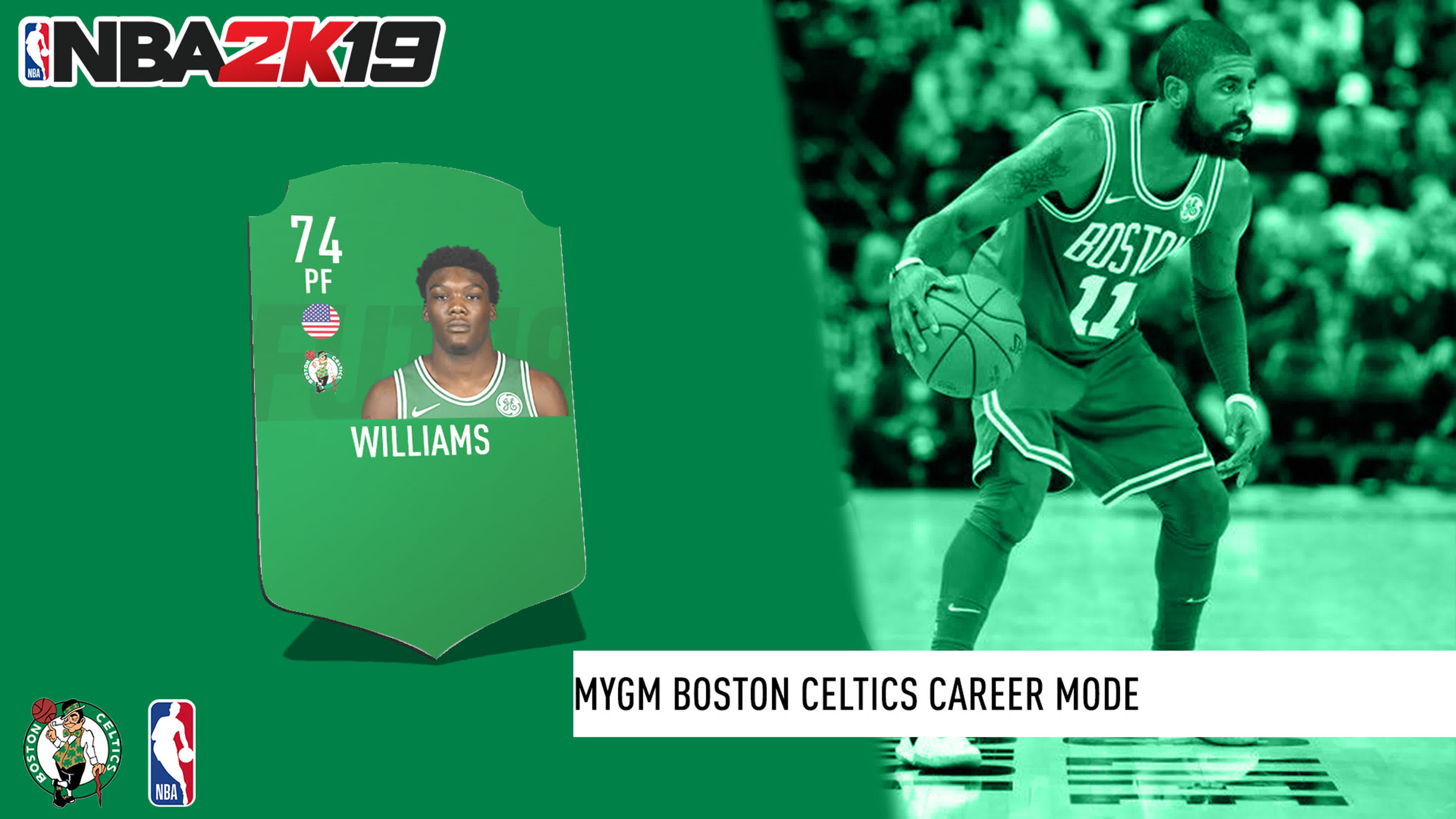 NBA 2K19 (PS4) MyGM Mode Boston Celtics