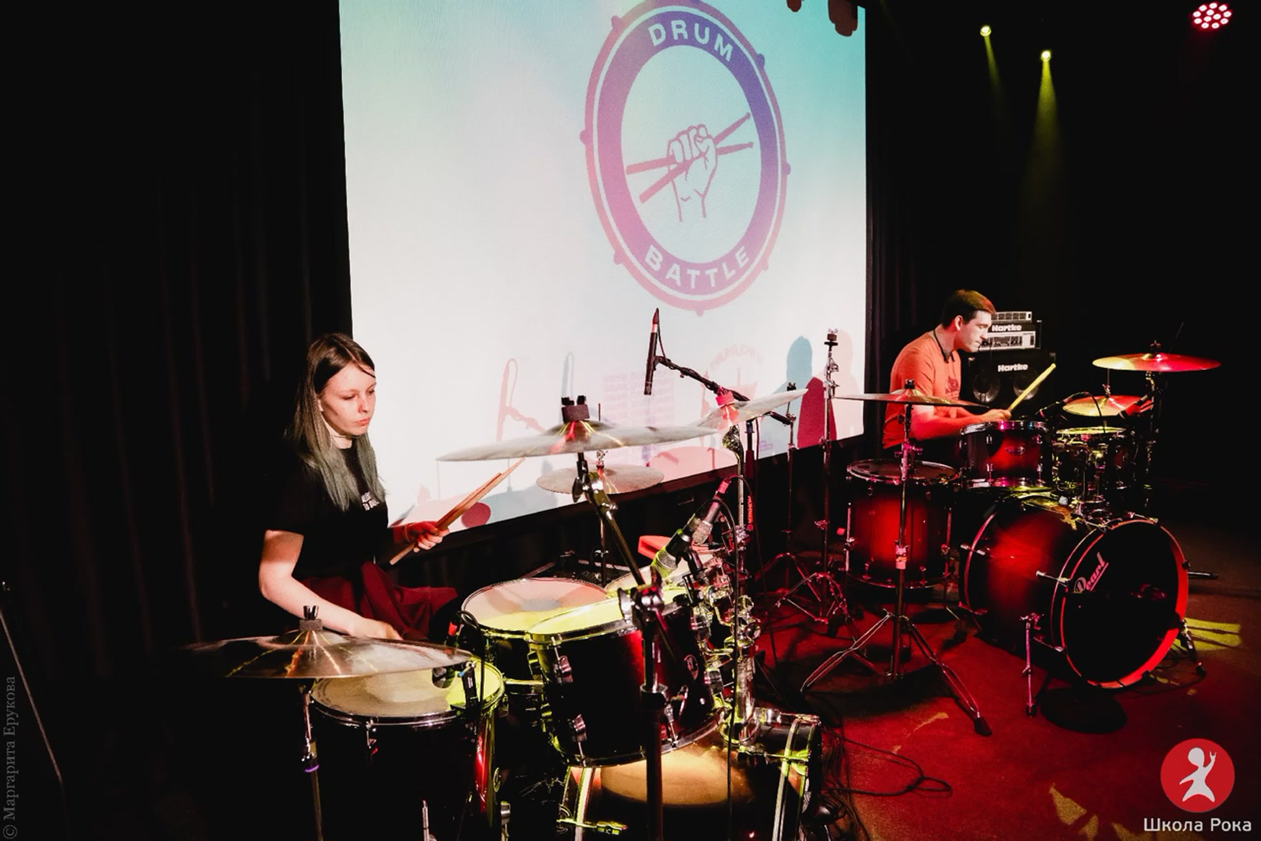 Первый Drum Battle Школы Рока