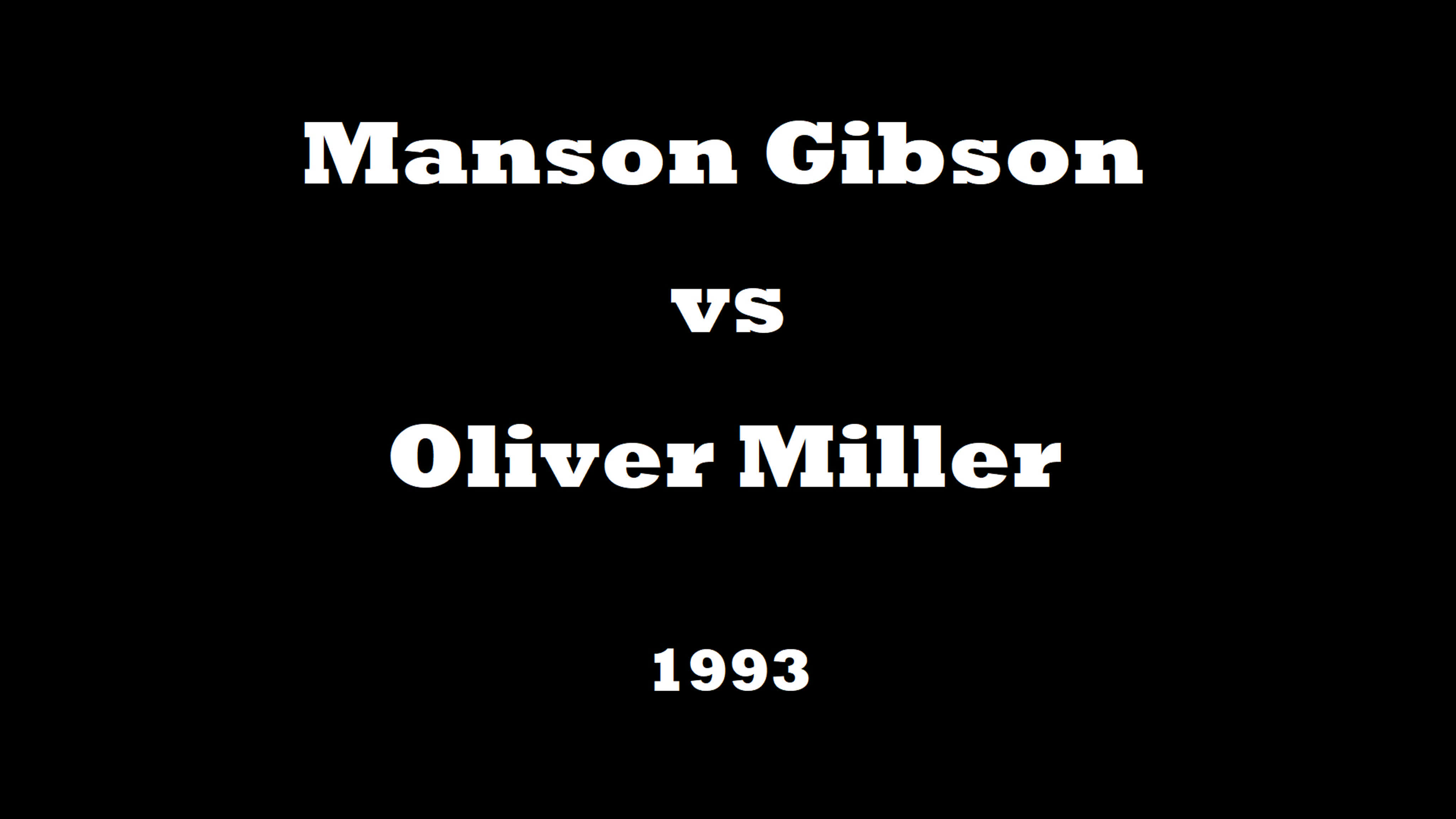 Manson Gibson