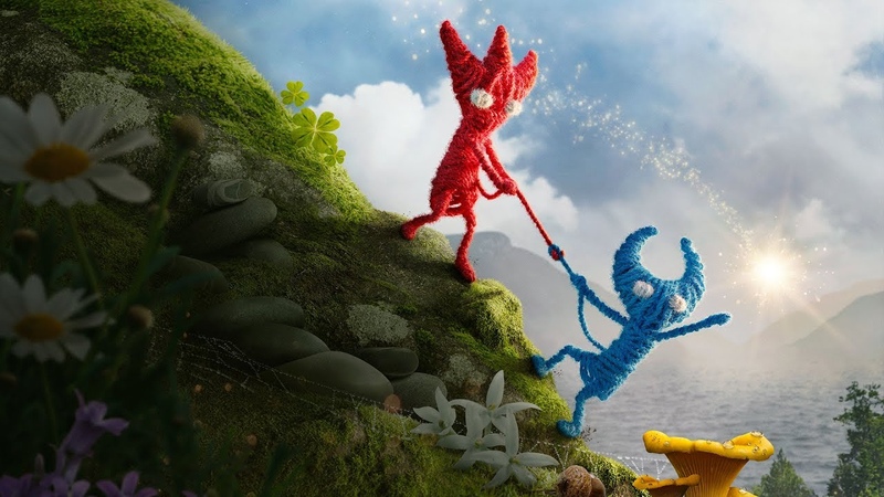 Unravel 2 PS4 pro В кооперативном режиме [без комментариев]