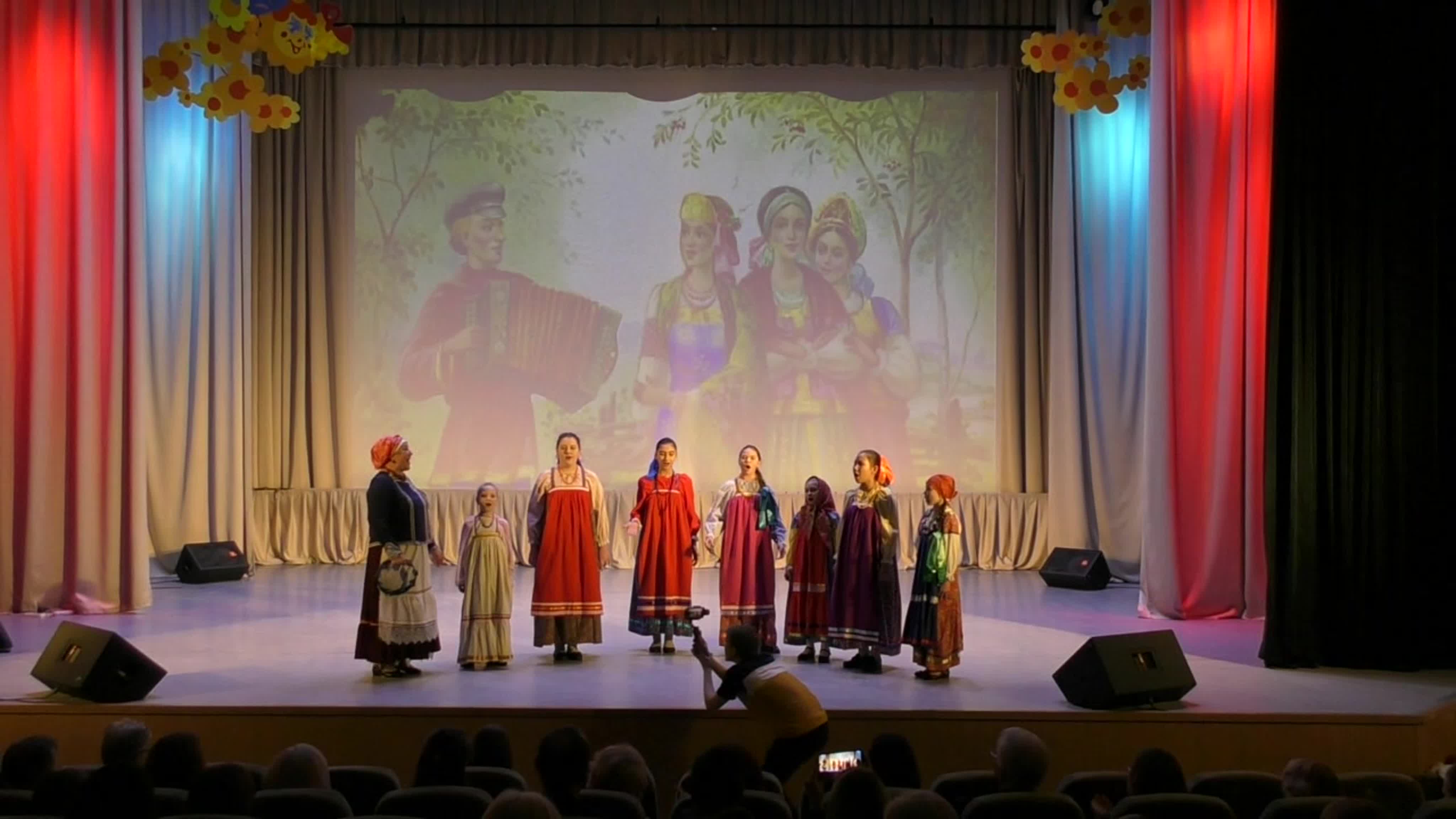 Концерт, посвященный международному женскому дню
